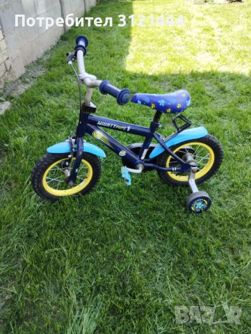 Детско колело с помощни колела, снимка 5 - Детски велосипеди, триколки и коли - 45950145