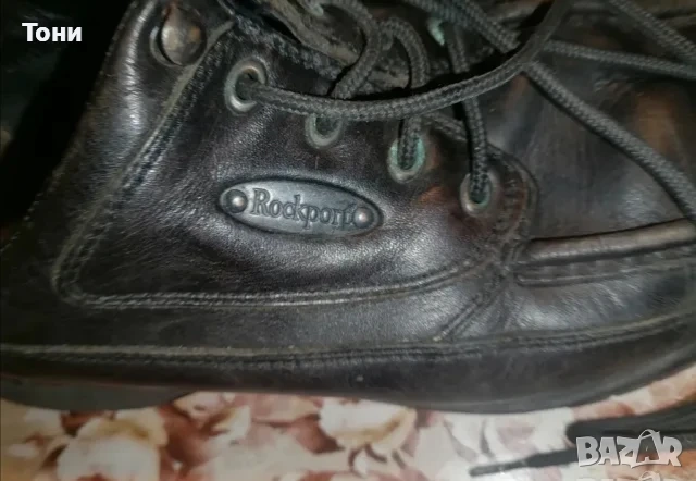 VIBRAM ROCKPORT Оригинал Мъжки Обувки Изцяло от Естествена Кожа 43, снимка 5 - Ежедневни обувки - 52793030