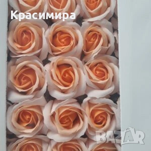 Сапунени рози, снимка 3 - Изкуствени цветя - 54093561