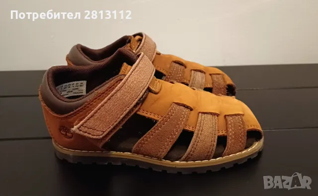 Детски кожени сандали Timberland (26 р.), снимка 4 - Детски сандали и чехли - 50149139