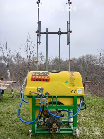 Пръскачка за трактор 200 л, снимка 4 - Селскостопанска техника - 53307196