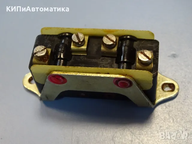 микро-изключвател МП1101У4 USSR Micro Limit Switch 4A 380V, снимка 6 - Резервни части за машини - 49812486