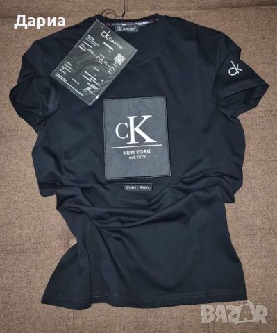 Мъжка тениска Calvin Klein , снимка 2 - Тениски - 45914753