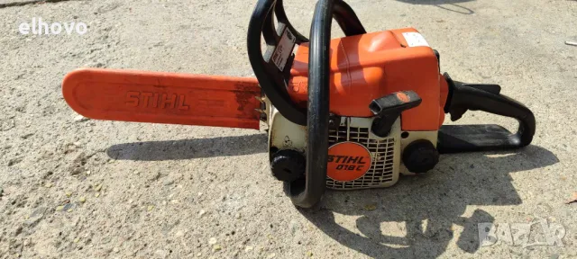 Бензинова моторна резачка STIHL 018C, снимка 9 - Градинска техника - 47140822