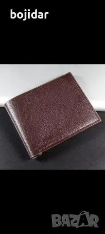 Мъжки портфейл от естествена кожа, снимка 3 - Портфейли, портмонета - 50176579