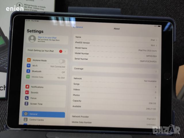 iPad Pro 10.5 256GB Wifi+Cellular / Бартер, снимка 7 - Таблети - 45375190