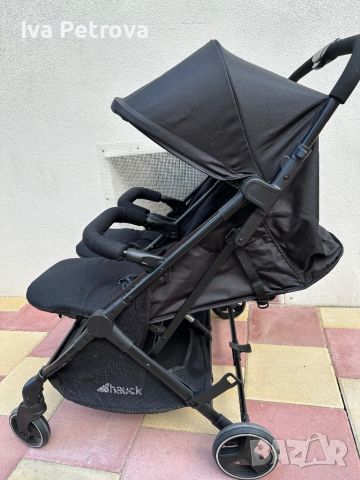 Лятна количка за близнаци Hauck Swift X Duo Black, снимка 3 - Детски колички - 45142134