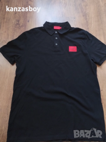hugo boss dereso 212 - страхотна мъжка тениска  КАТО НОВА ХЛ, снимка 6 - Тениски - 51476084