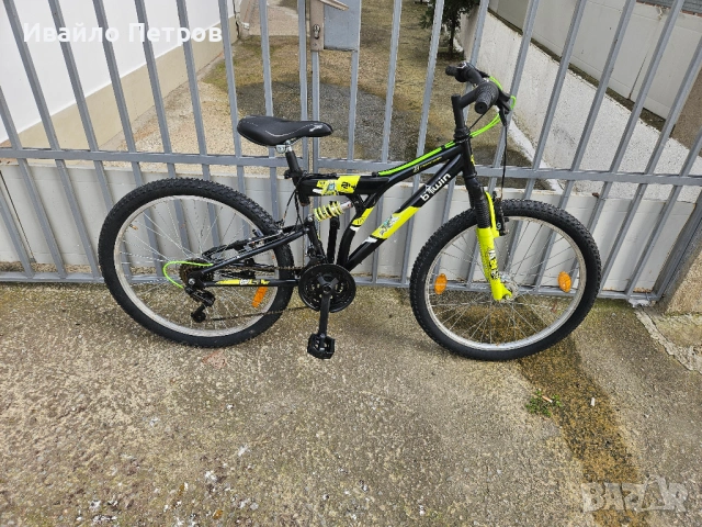 Велосипед 24 цола B'TWIN-шест месеца гаранция