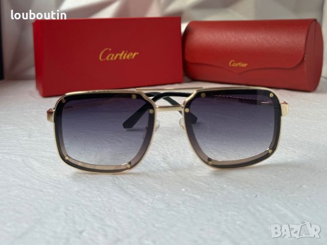 Cartier мъжки слънчеви очила, снимка 7 - Слънчеви и диоптрични очила - 45429334