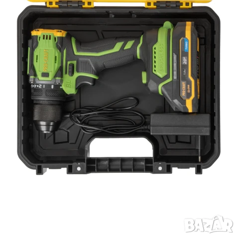 Акумулаторен безчетков винтоверт Procraft PA18Pro 20V, снимка 5 - Винтоверти - 51373436