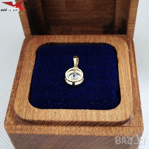 Висулка с 14К златно покритие 244723, снимка 2 - Колиета, медальони, синджири - 53365949