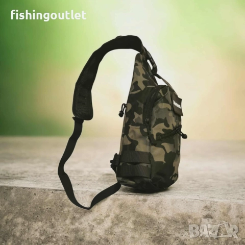 Рибарска чанта за спининг и мухарски риболов с включени 3 кутии. Daiwa, снимка 5 - Такъми - 52671278