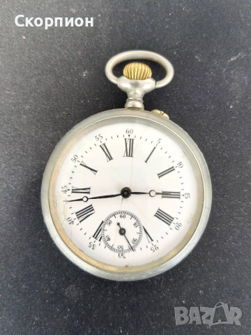 Швейцарски джобен часовник - NICKEL GARANTI - ПРОМОЦИЯ, снимка 13 - Джобни - 48887495