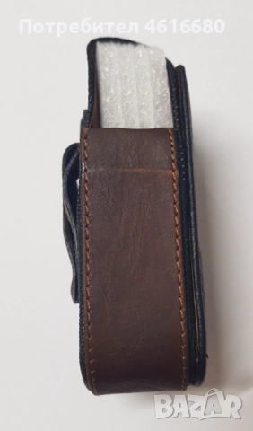 Калъф естествена кожа за Nokia 7370 / 7373, снимка 3 - Калъфи, кейсове - 52365798