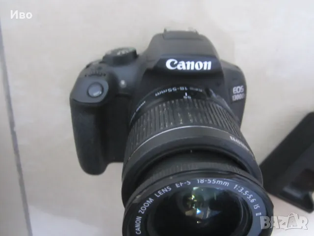 Canon EOS 1300D с обектив 18-55мм, снимка 6 - Фотоапарати - 48143376