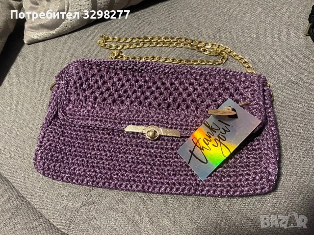 Дамска чанта плетиво НОВА, снимка 2 - Чанти - 52204058