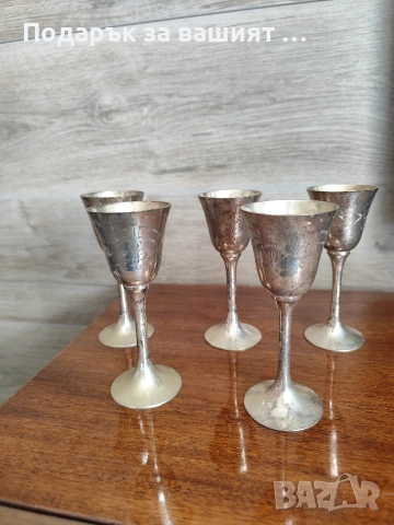 5бр.  месингови чаши 