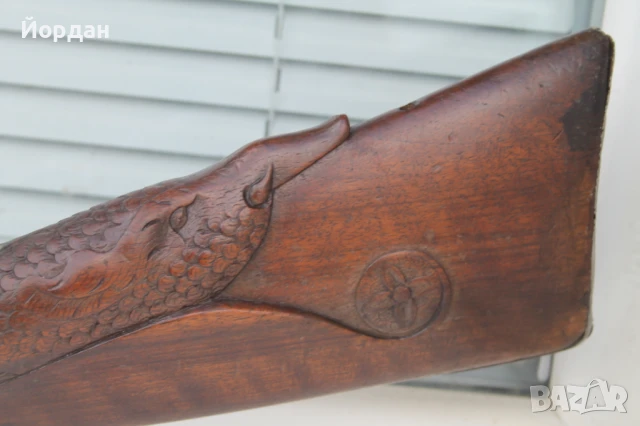 Стара Европейска ловна пушка , снимка 13 - Антикварни и старинни предмети - 50917926