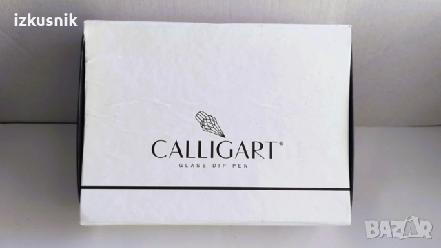 Изящна стъклена писалка и мастилница CALLIGART, снимка 7 - Други - 51466128