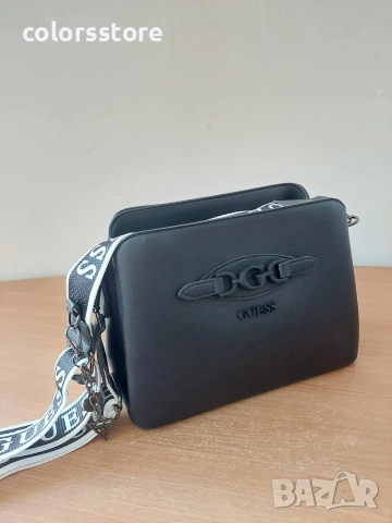 Черна чанта Guess код SS-P92, снимка 2 - Чанти - 41849683