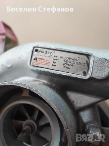 турбина Holset HY35W , снимка 2 - Части - 53570960