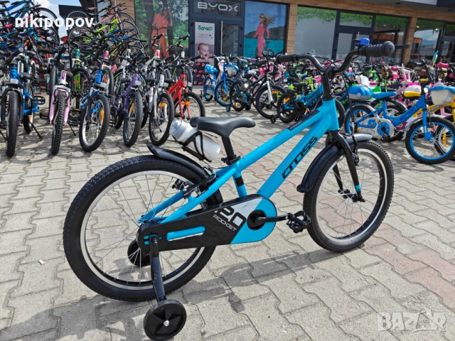 CROSS Алуминиев велосипед 20" ROCKET син, снимка 11 - Велосипеди - 53980839