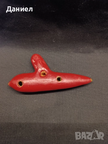 Окарина, снимка 2 - Антикварни и старинни предмети - 52778016