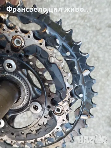 Курбел за велосипед колело Shimano deore slx fc m 660, снимка 3 - Части за велосипеди - 50077480