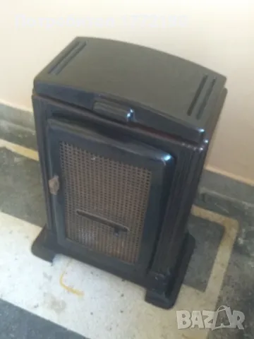 Красива, Старинна немска чугунена печка BUDERUS /дърва, пелети, въглища/, снимка 4 - Отоплителни печки - 50374652