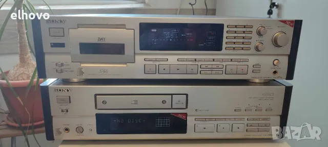 CD player SONY CDP-x555es и Дек SONY DTC-57es, снимка 1 - Ресийвъри, усилватели, смесителни пултове - 47139899