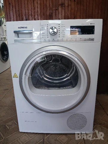 Като нова сушилня с термопомпа Сименс Siemens IQ 700 A+++ 9кг 2 години гаранция!