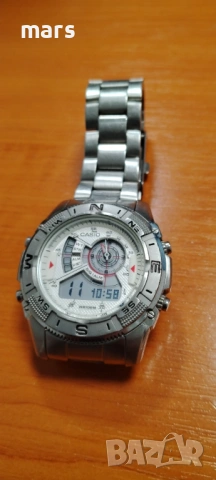 Casio AMW-709 Analog-Digital Dual Time Chrono Alarm, снимка 2 - Мъжки - 54275737