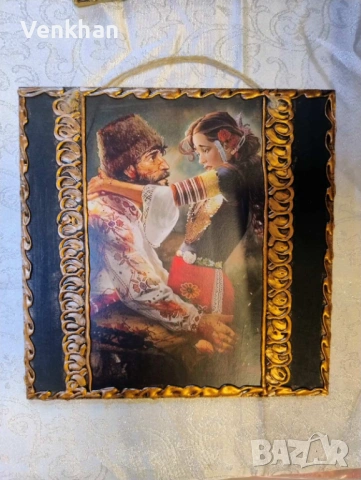 Картини размер 25/25 см на дървена основа., снимка 18 - Картини - 53002944