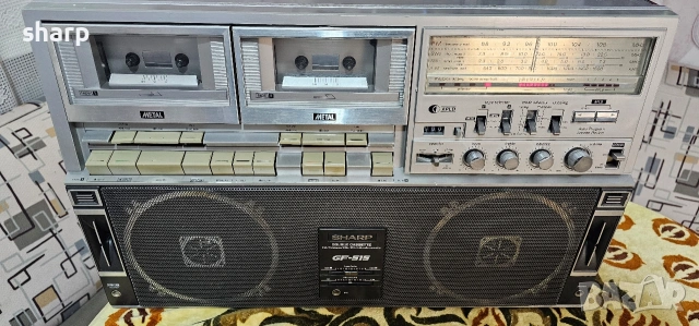 sharp gf-515, снимка 2 - Радиокасетофони, транзистори - 53698644