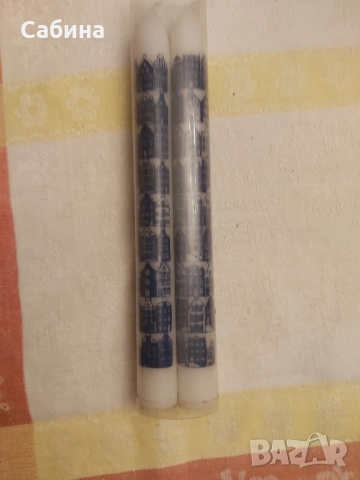 Сувенирни свещи два броя