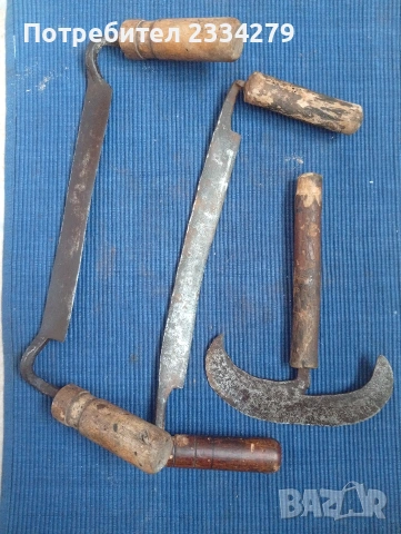 Стари занаятчийски инстументи, ръчно изработени през 19-20век., снимка 15 - Антикварни и старинни предмети - 39969492