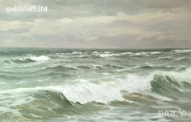 Картина, море, худ. А.Панагонов