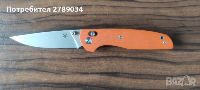 сгъваем нож реплика на Shirogorov Tabargan, снимка 2 - Ножове - 53540723