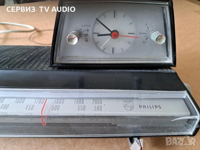  Musi-Clock-Radio 22RS274 /19B /19R - Philips , снимка 6 - Радиокасетофони, транзистори - 51216219