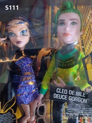 Комплект кукли Monster High Boo York - Cleo de Nile и Deuce Gorgon, снимка 4 - Кукли - 54087007