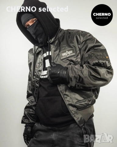 Мъжко бомбър яке ALPHA INDUSTRIES CWU-45 MP-TEX Bomber Jacket – Made in USA -XL•XXL– Ново с етикети, снимка 3 - Якета - 53649480