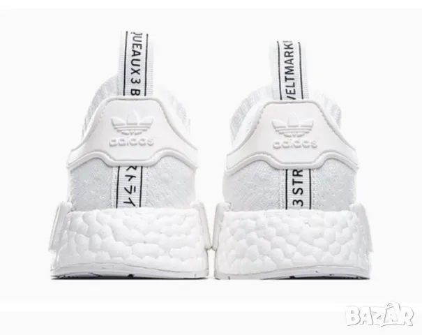 adidas Originals Nmd R1 Runner Primeknit "Japan White" номер 43-44, снимка 4 - Маратонки - 49745518