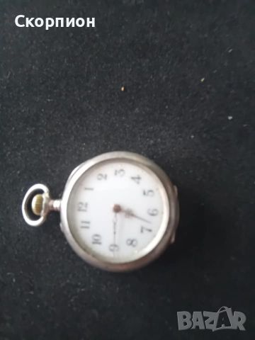 Швейцарски сребърен дамски джобен часовник - ПРОМОЦИЯ, снимка 6 - Джобни - 46357519