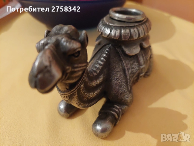 свещник камила, снимка 4 - Други ценни предмети - 53639278