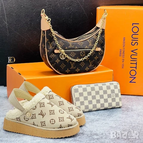 пантофи louis vuitton , снимка 2 - Дамски ежедневни обувки - 50749439