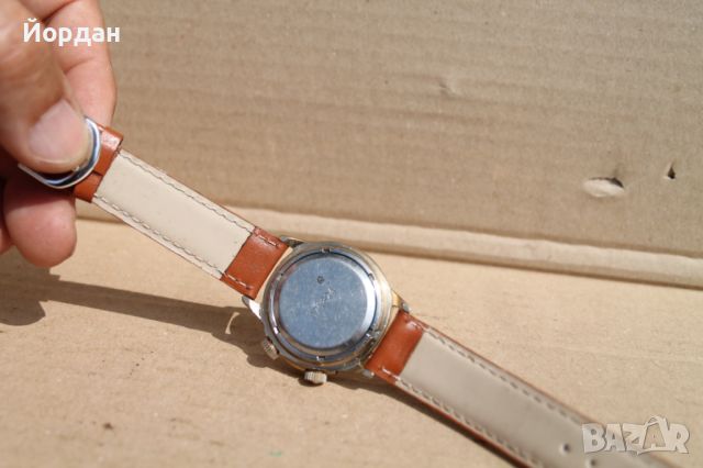 СССР мъжки часовник ''Полет звънец'' , снимка 4 - Мъжки - 45404928