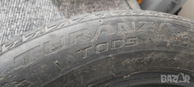 Лятна гума 1 брой Bridgestone Turanza 215/60/17, снимка 10 - Гуми и джанти - 45174498