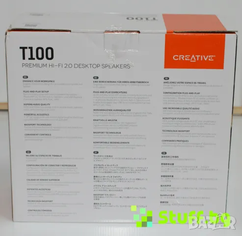 Аудио система Creative T100, снимка 2 - Аудиосистеми - 49176150