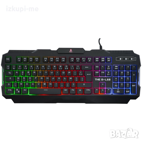 Гейминг комплект The G-Lab Combo Rhodium, снимка 2 - Клавиатури и мишки - 52695628